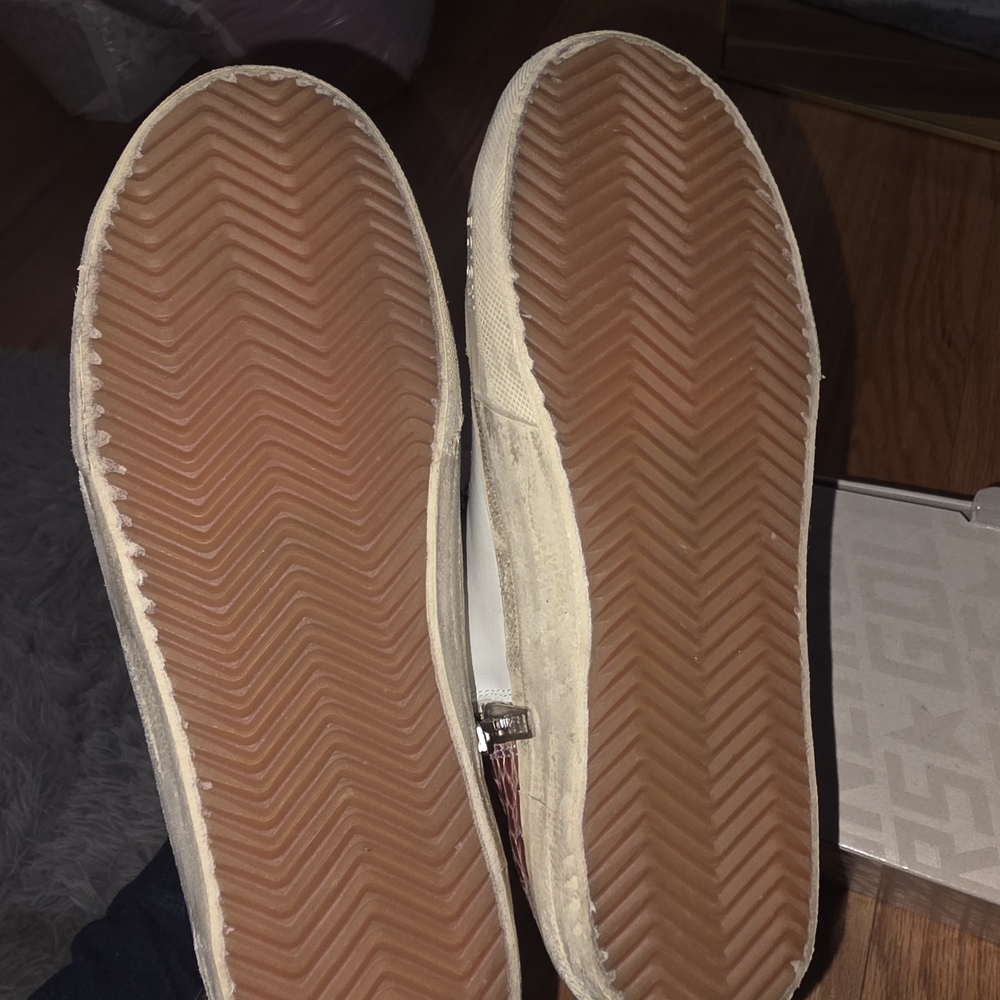 Golden Goose Pink and White Slides, Limited Edition - Picture 4 of 5